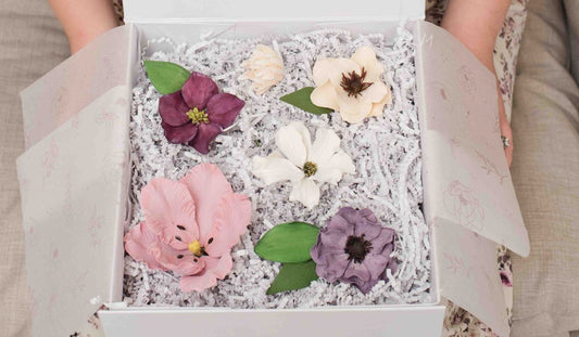 How long can you store sugar flowers?