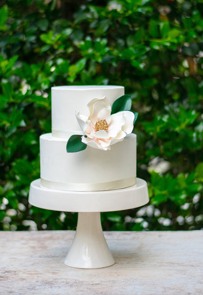 Magnolia Leaves - Set of 3 Gumpaste Leaves