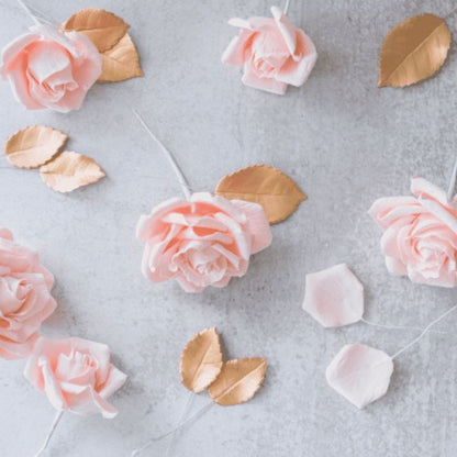 Gold Leaves - Small - Set of 3 image 3